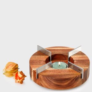 Sambonet GIO PONTI Centro Tavola 24cm h22cm - inox