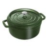 Staub Cocotte tonda in ghisa vetrificata 24cm - verde basilico
