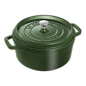 Staub Cocotte tonda in ghisa vetrificata - rosso