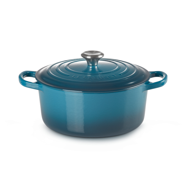 Le Creuset Cocotte rotonda Evo - Deep teal