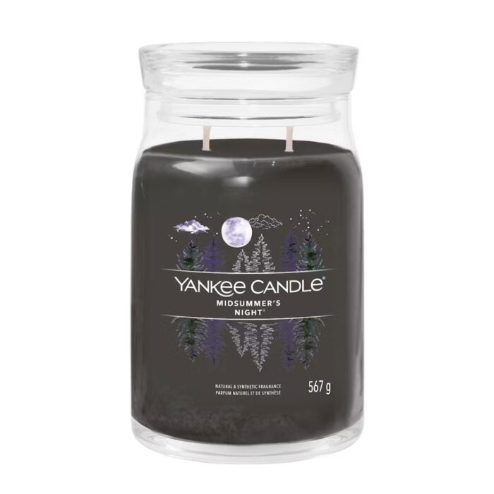 Yankee-Candle125.jpg Yankee Candle MIDSUMMER'S NIGHT Signature large jar - nero