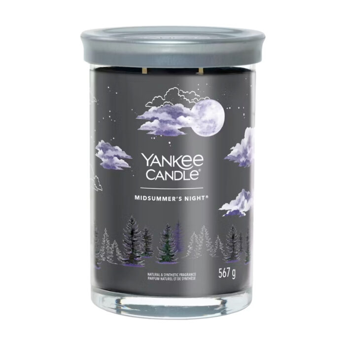 Yankee Candle MIDSUMMER'S NIGHT Signature large tumbler - nero