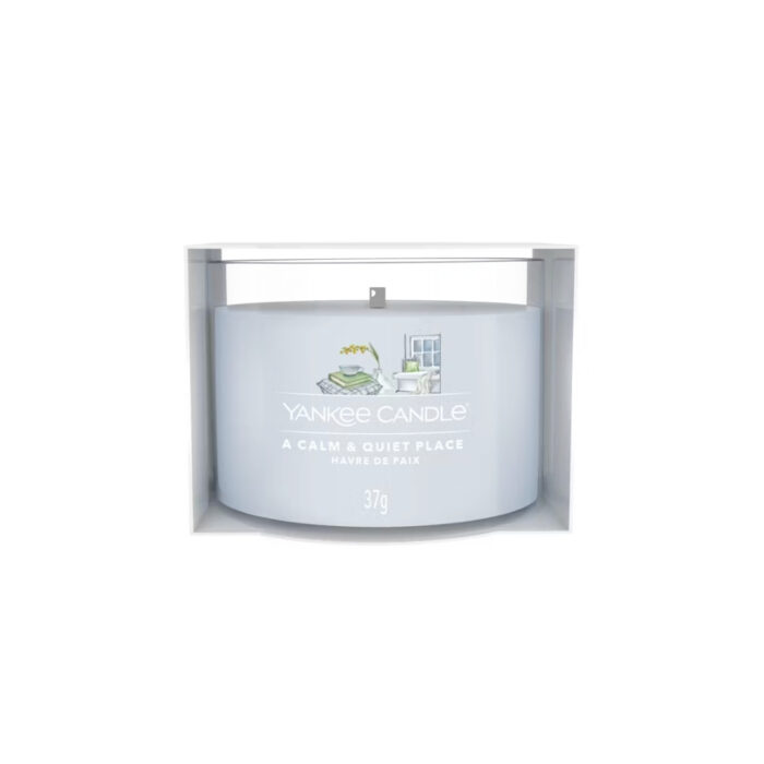 Yankee Candle A CALM & QUIET PLACE Candela votiva - grigio