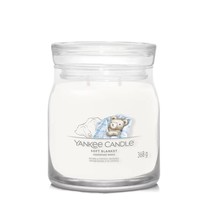 Yankee Candle SOFT BLANKET Signature medium jar - bianca