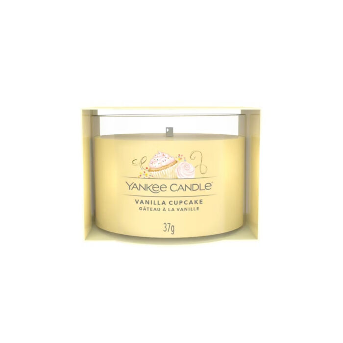 Yankee Candle VANILLA CUPCAKE Candela votiva - giallo