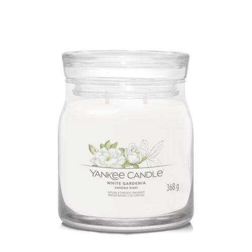 Yankee Candle WHITE GARDENIA Signature medium jar - bianca