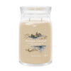 Yankee Candle AMBER & SANDALWOOD Signature large jar - marrone