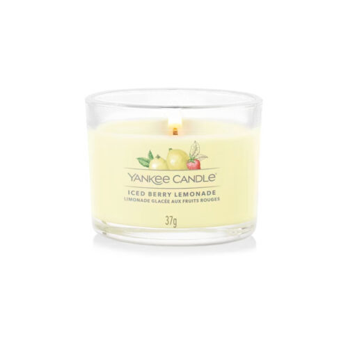Yankee Candle ICED BERRY LEMONADE Candela votiva - giallo