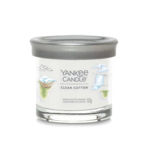 Yankee Candle CLEAN COTTON Signature large jar - bianca