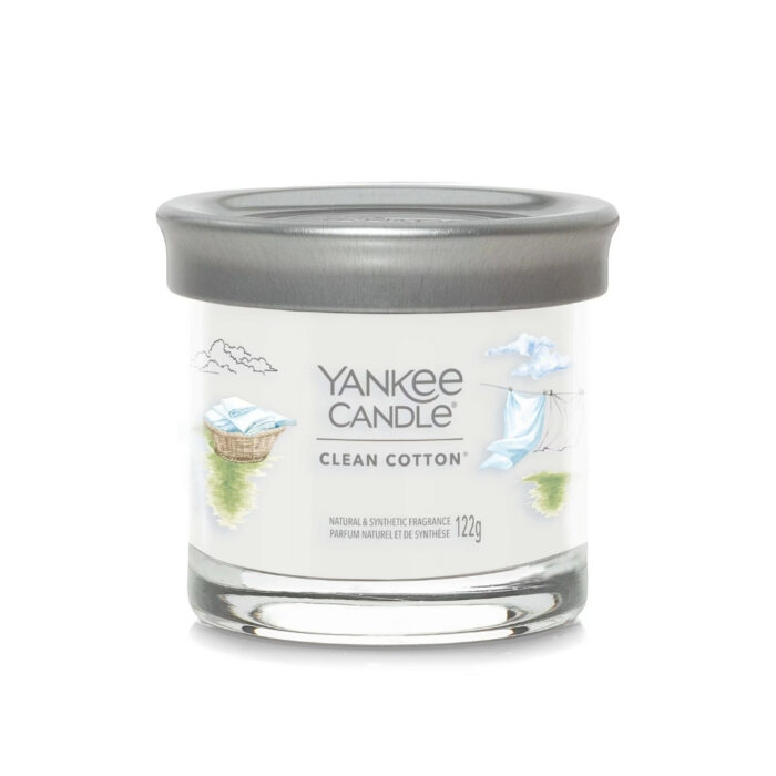 Yankee-Candle251.jpg Yankee Candle CLEAN COTTON Signature small tumbler - bianca