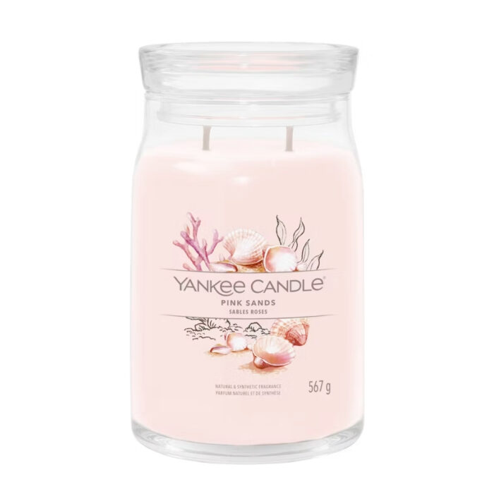 Yankee Candle PINK SANDS SIGNATURE Giara grande - rosa