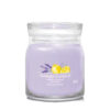 Yankee Candle LEMON LAVENDER Signature medium jar - viola