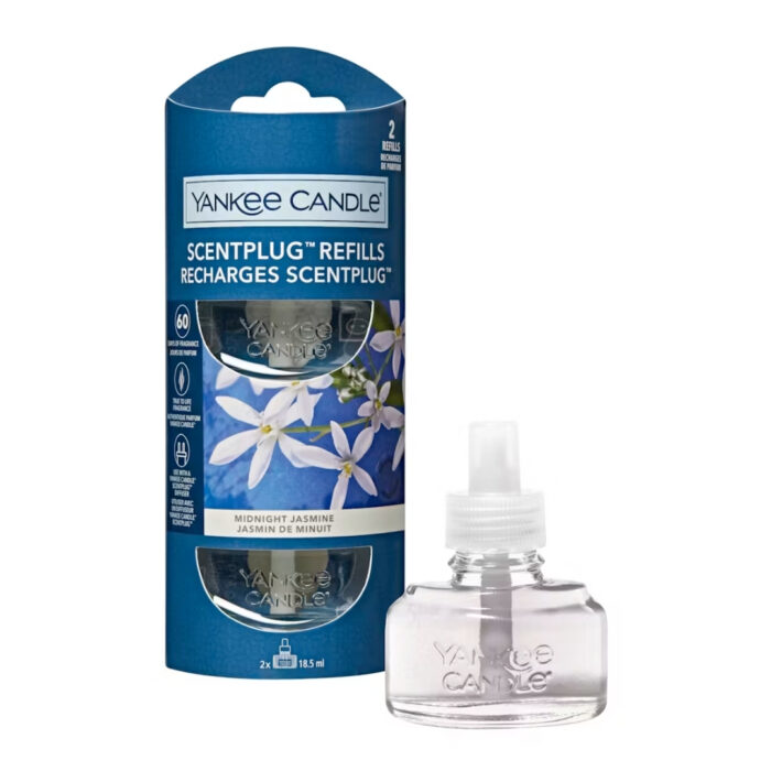 Yankee Candle Midnight Jasmine Ricarica diffusore elettrico - bianca