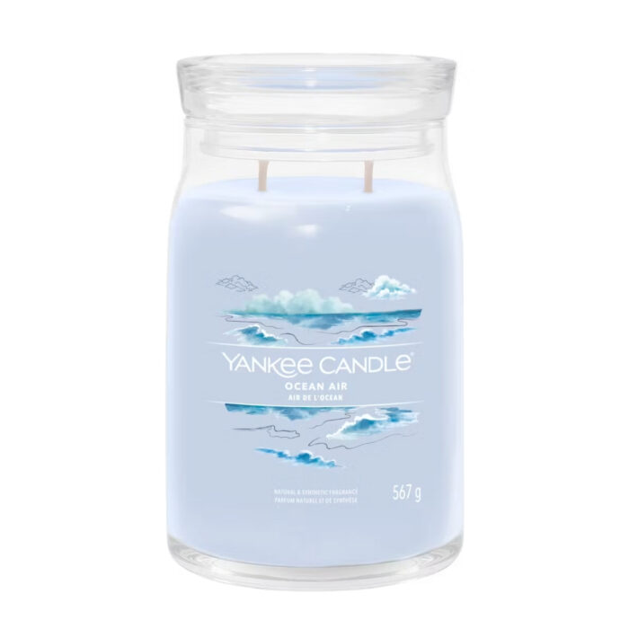 Yankee-Candle75.jpg Yankee Candle OCEAN AIR Signature large jar - blu