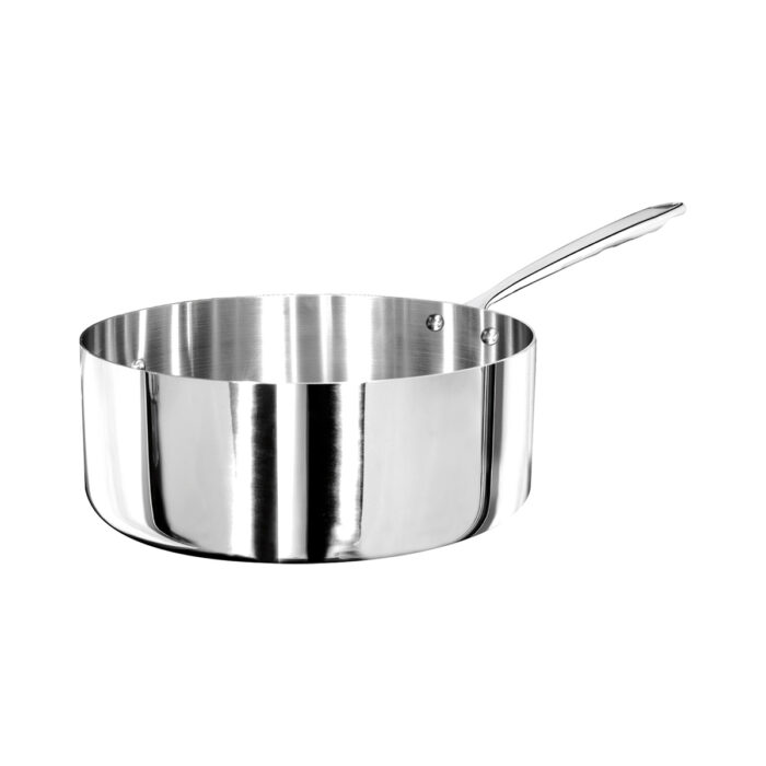 Agnelli 1907 3PLY Casseruola bassa manico lungo