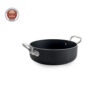 Agnelli 1907 AlBlack induzione Casseruola bassa 2 manici
