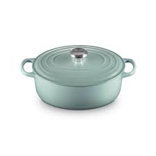 Le Creuset Cocotte Ovale EVO - sea salt