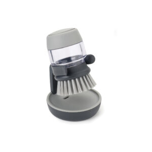 Joseph Joseph Organizzazione Spazzola lavapiatti con contenitore - grigio