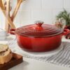 Le Creuset Tegami Tegame Risotto Evo 30cm - ciliegia ciliegia