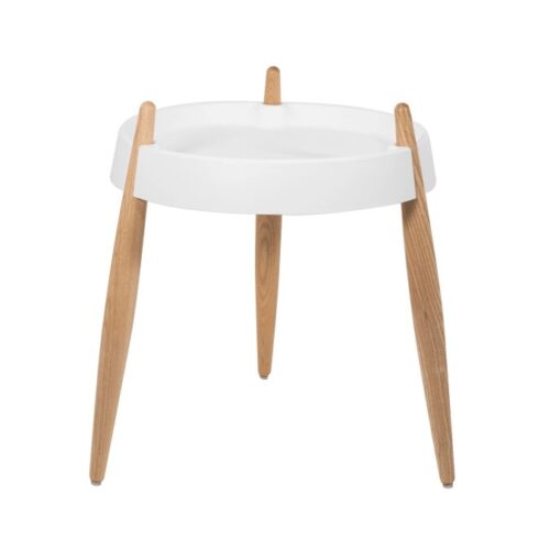liola-tavolino-basso-bianco-opaco-40-cm-x-h-47-cm-zafferano-srl146130496926.jpeg Zafferano Tableware Liolà Tavolino Vassoio Bianco Gambe Legno Naturale Basso 47,5 Cm Bianco/Naturale