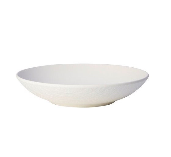 Villeroy & Boch MANUFACTURE ROCK Coppa piana 24cm - bianco