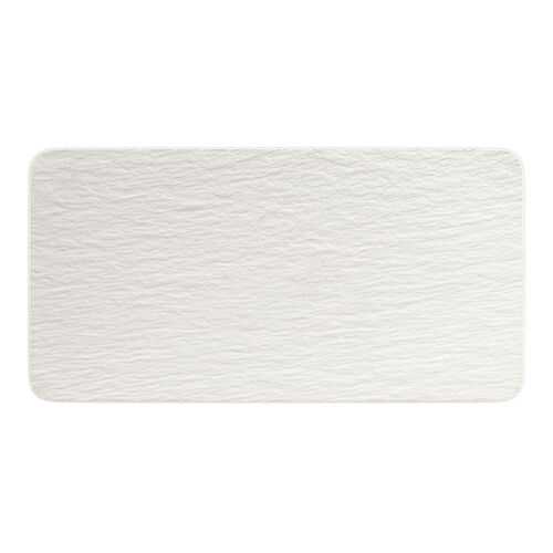 Villeroy & Boch MANUFACTURE ROCK Piatto portata rettangolare 35x21cm - bianco