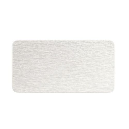 Villeroy & Boch MANUFACTURE ROCK Piatto multifunzione rettangolare 28x17cm - bianco