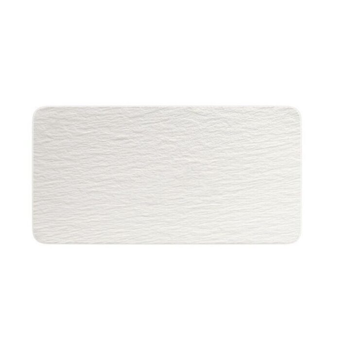 manufacture-rock-blanc-12.jpg Villeroy & Boch MANUFACTURE ROCK Piatto multifunzione rettangolare 28x17cm - bianco