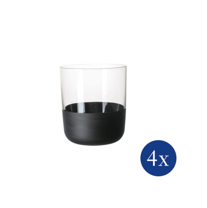 Villeroy & Boch MANUFACTURE ROCK Set 4 tumbler