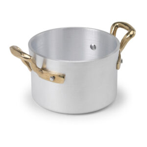 Agnelli 1907 Alluminio induzione Casseruola alta 2 manici