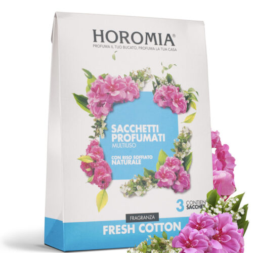 Horomia sacchetti profumati Fresh cotton