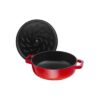 Staub Chistera tegame 28cm - rosso rosso