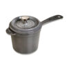 Staub Cocotte in ghisa vetrificata manico lungo 16cm - grigio