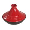 Staub Tajine in ghsa vetrificata con coperchio ceramica 28cm - rosso
