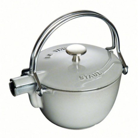 Staub Teiera in ghisa vetrificata 16,5cm - grigio
