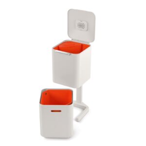 Joseph Joseph Organizzazione Spazzola lavapiatti con contenitore - grigio