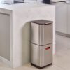 Joseph Joseph TOTEM TOTEM Unità separazione rifiuti 60L - acciaio