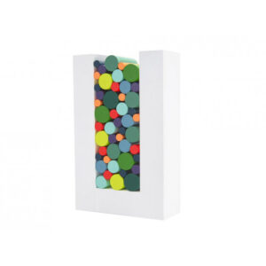 Blogo PLAYMOBIL MEN ORANGE 35cm statua/vaso fiori in ceramica