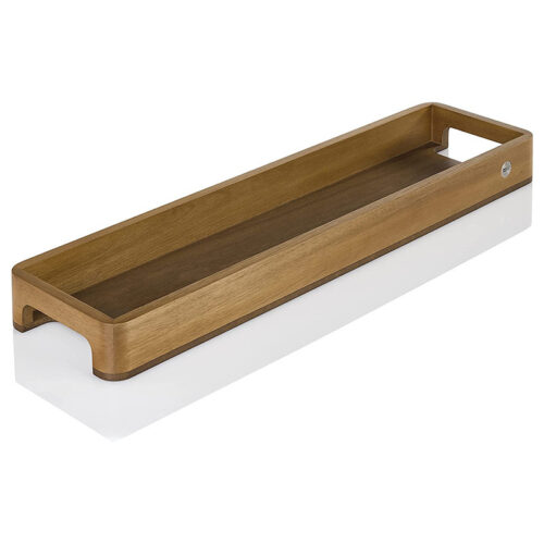 AdHoc SERVE Vassoio slim acacia/noce 50x13x5cm - marrone