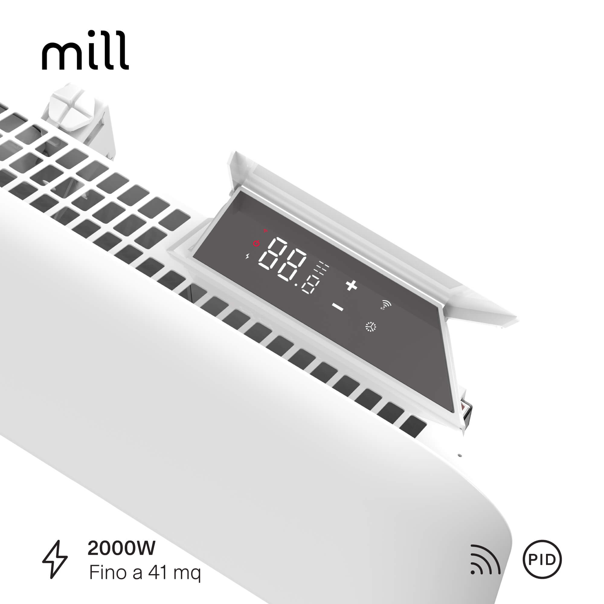 Mill INVISIBLE WiFI Gen. 4 – Radiatore 1000W – bianco - immagine 3