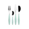 Guzzini FEELING Set posate per 6 persone, 24 pezzi - aquamarine