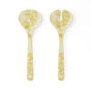 Guzzini JOSEPHINE Posate insalata in melamina - giallo polvere