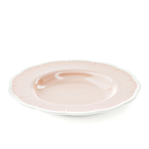 Guzzini FLORA Piatto fondo in melamina - rosa polvere