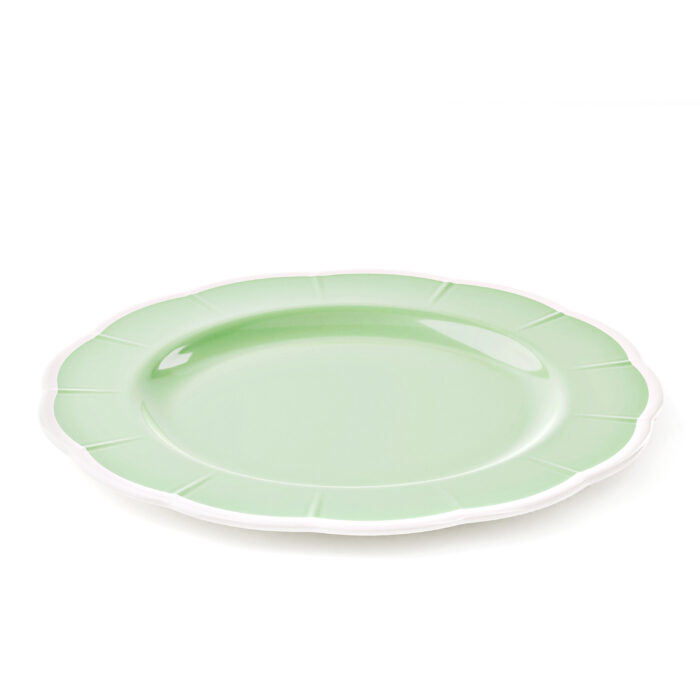 Guzzini FLORA Piatto piano in melamina - verde polvere