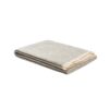 Lanerossi ROSSI MOON Plaid 100% extrafine merino 130x180cm - grigio grigio