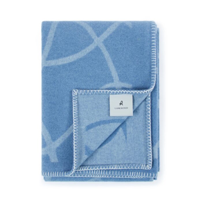 Lanerossi SYDNEY Plaid in pura lana 130x180 - jeans jeans