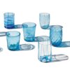 Zafferano Tableware Melting Pot Acquamarine 6 Pz
