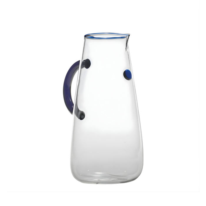 Zafferano Tableware BILIA UNICHE caraffa - trasparente/blu