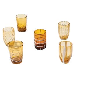 Zafferano Tableware Kit 6 bicchieri tumbler - grigio