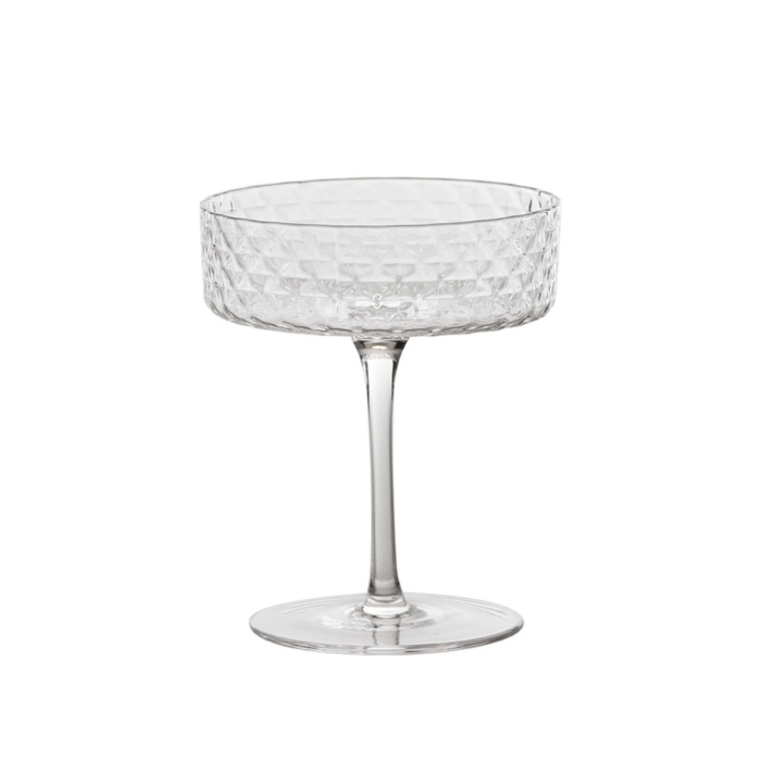 Zafferano Tableware VENEZIANO MIXOLOGY Coppa champagne 25cl kit 4 pezzi